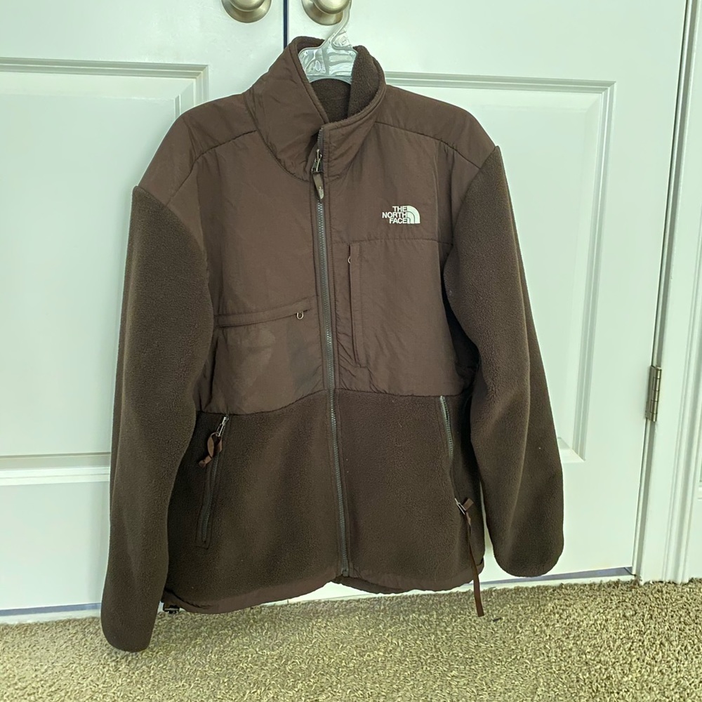NORTHFACE DENALI JACKET men’s, sz large, brown